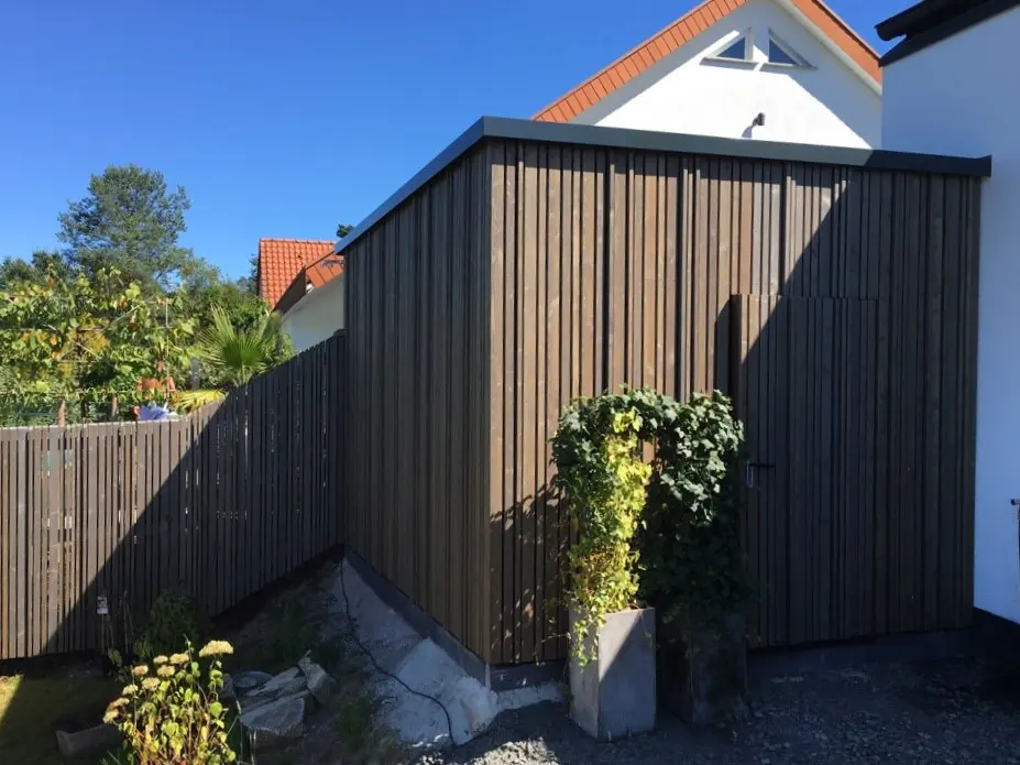 Fassadengestaltung Garten