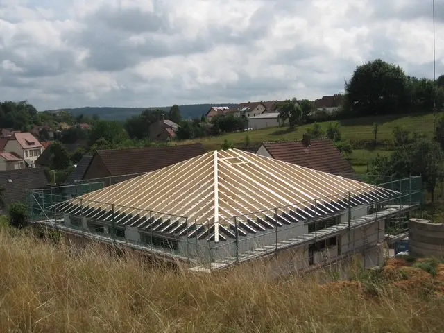 Holzbau Dach aussenansicht