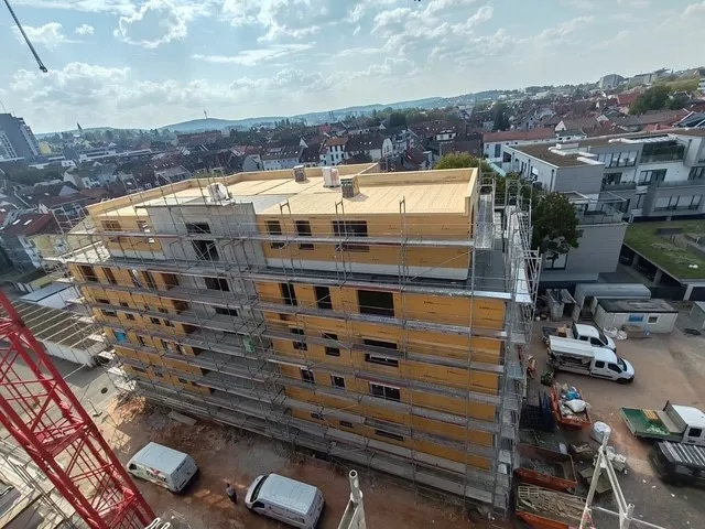 Holzrahmenbau Hochhaus