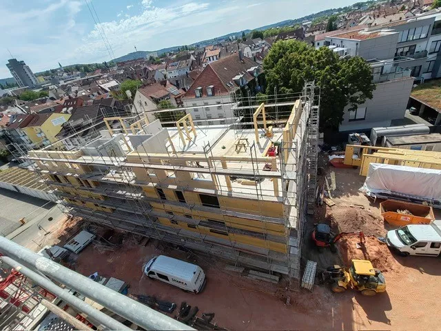 Holzrahmenbau Hochhaus