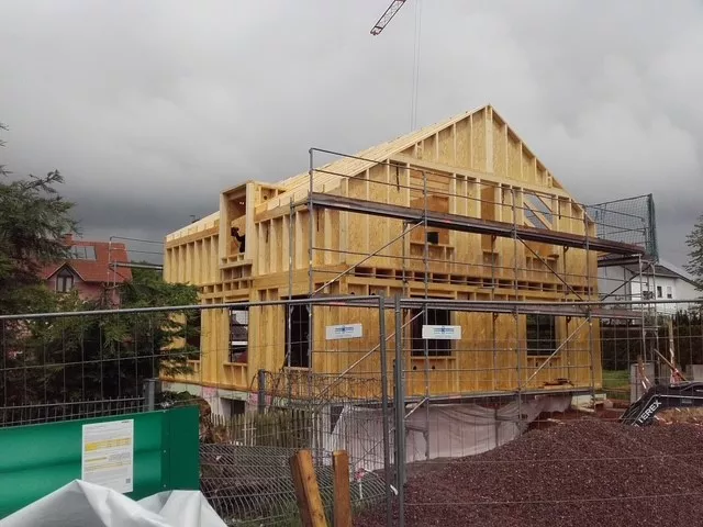 Holzrahmenbau Einfamilienhaus